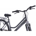 Trekingový bicykel Kozbike 28" NAIROBI KOZ18 19" grafitový matný